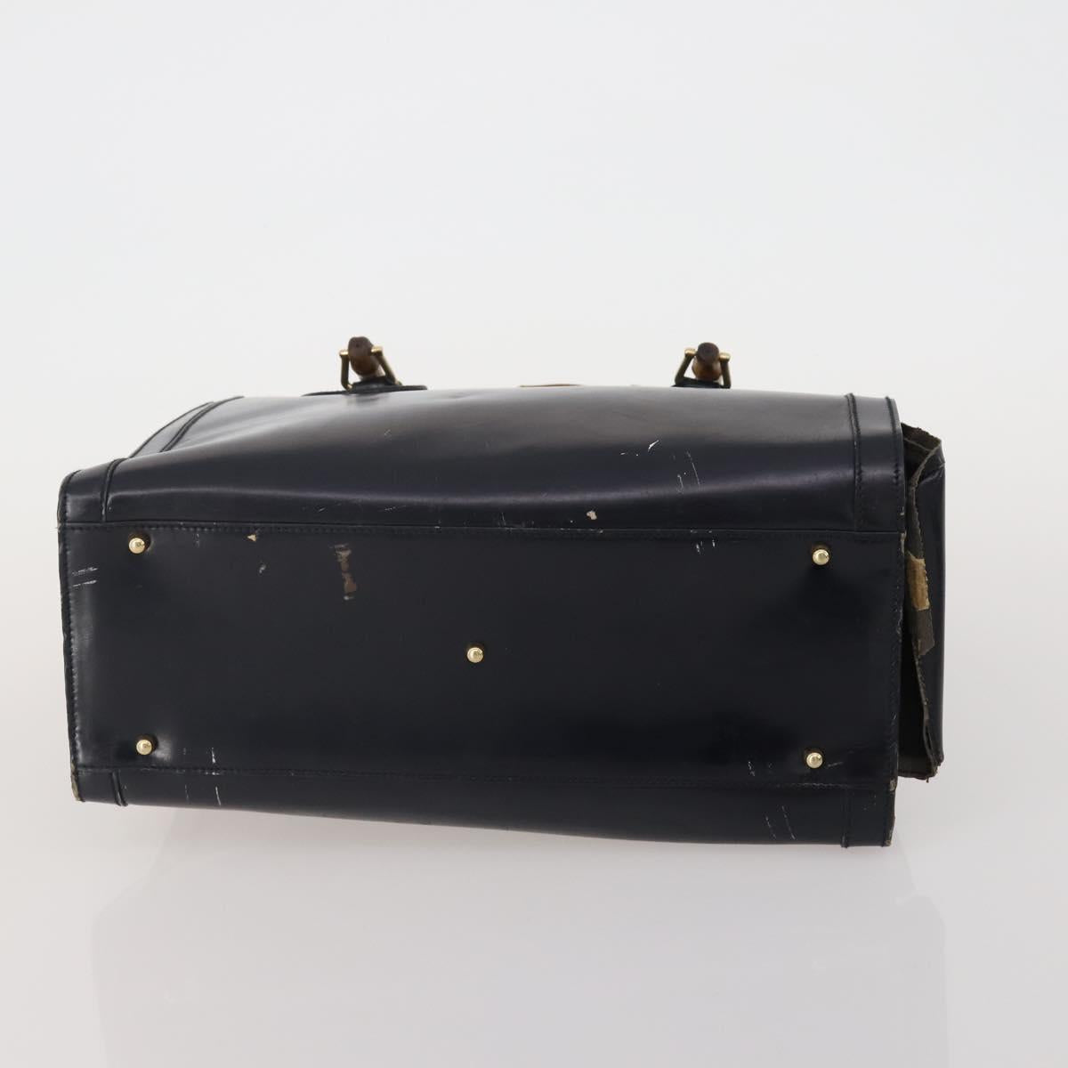 LOUIS VUITTON Gucci Cartier Pouch Hand Bag Leather PVC 3 Set Black Auth ep15365