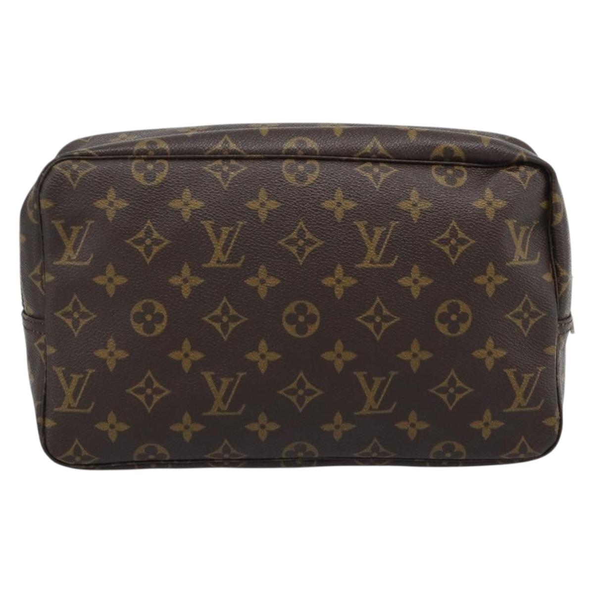 LOUIS VUITTON Monogram Trousse Toilette 28 Clutch Bag M47522 LV Auth ep15373