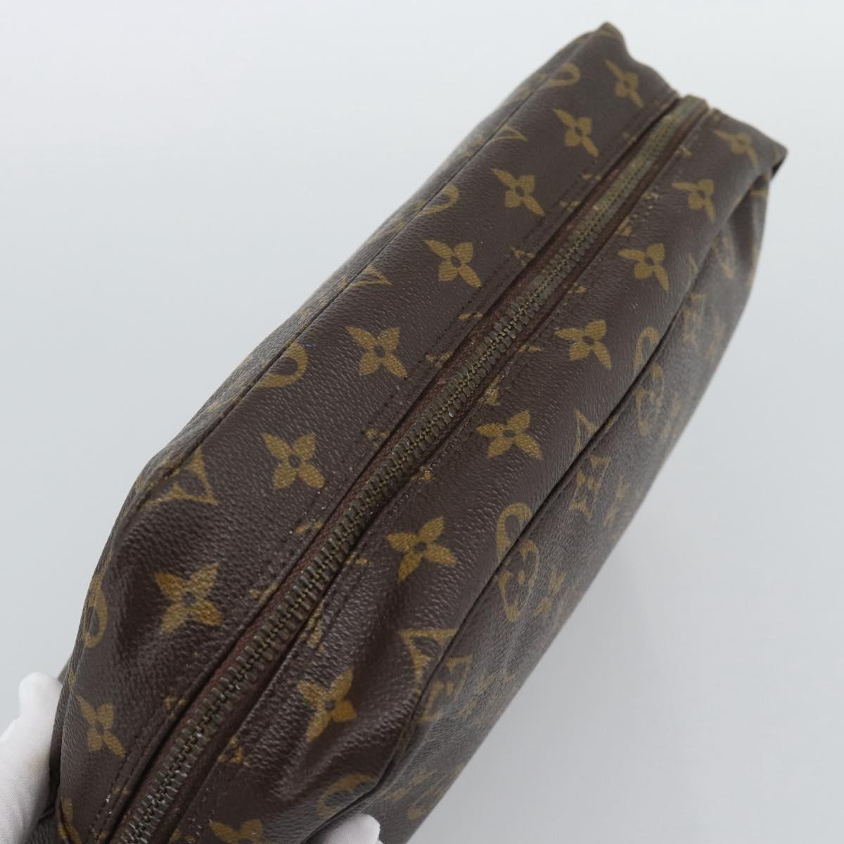 LOUIS VUITTON Monogram Trousse Toilette 28 Clutch Bag M47522 LV Auth ep15373