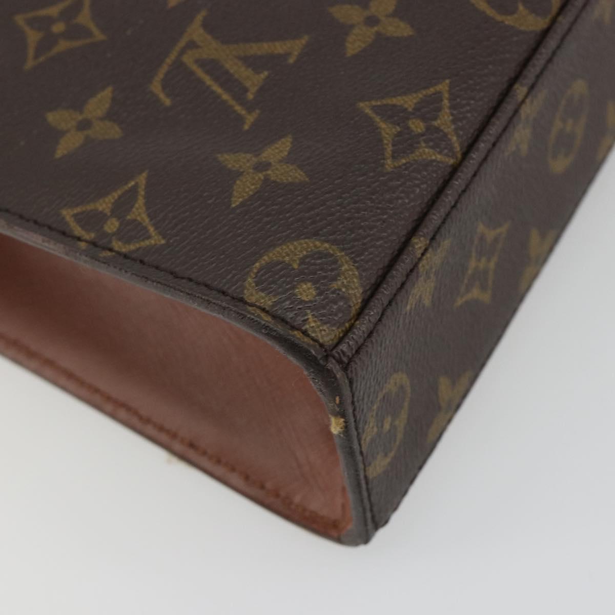 LOUIS VUITTON Monogram Malesherbes Hand Bag M51379 LV Auth ep15376