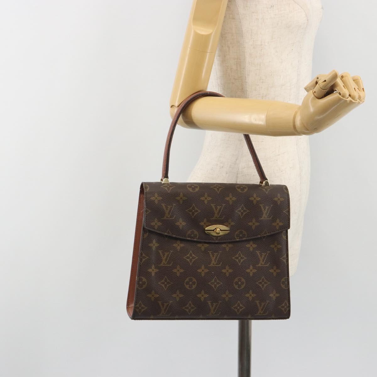 LOUIS VUITTON Monogram Malesherbes Hand Bag M51379 LV Auth ep15376