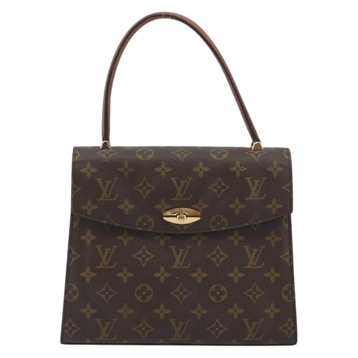 LOUIS VUITTON Monogram Malesherbes Hand Bag M51379 LV Auth ep15376