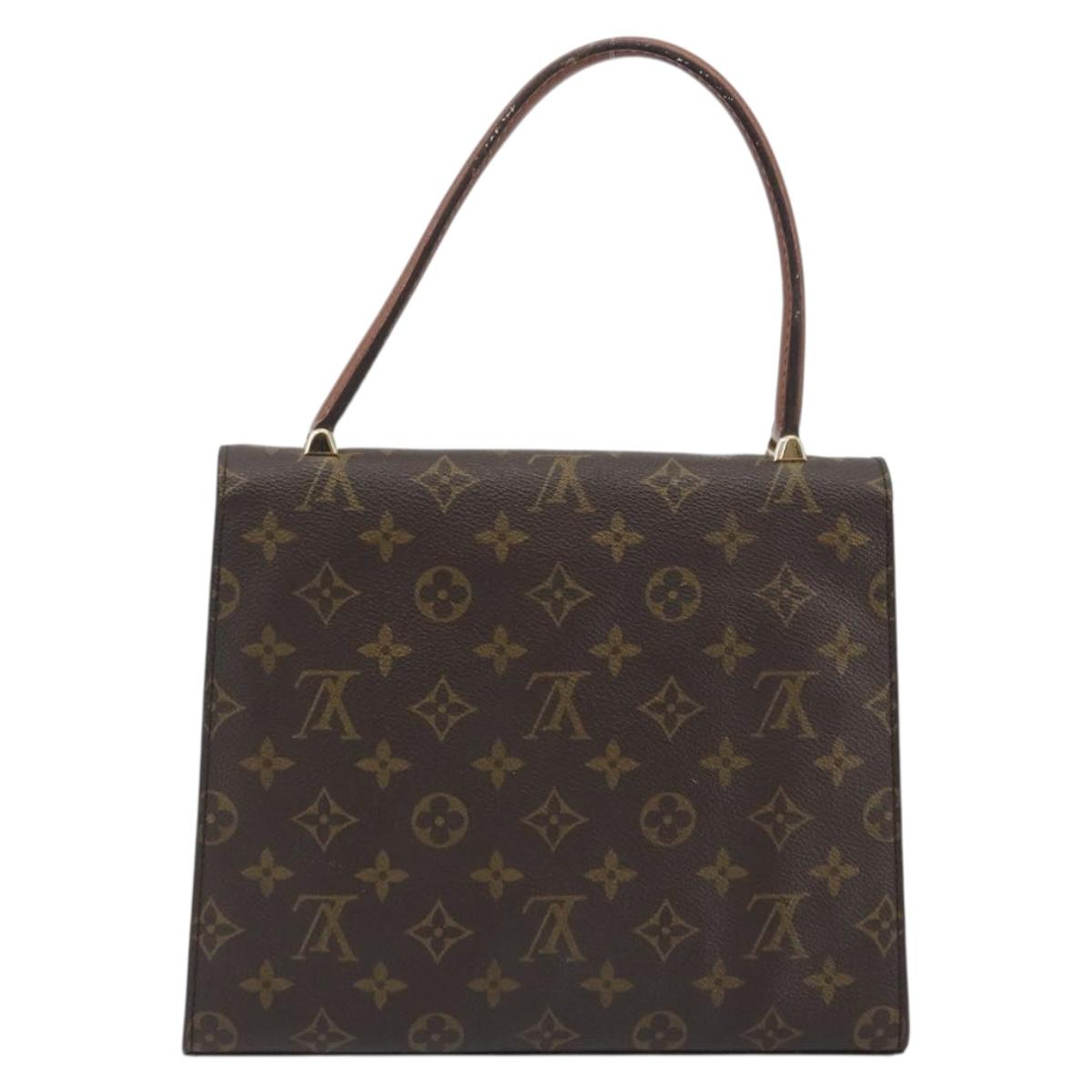 LOUIS VUITTON Monogram Malesherbes Hand Bag M51379 LV Auth ep15376