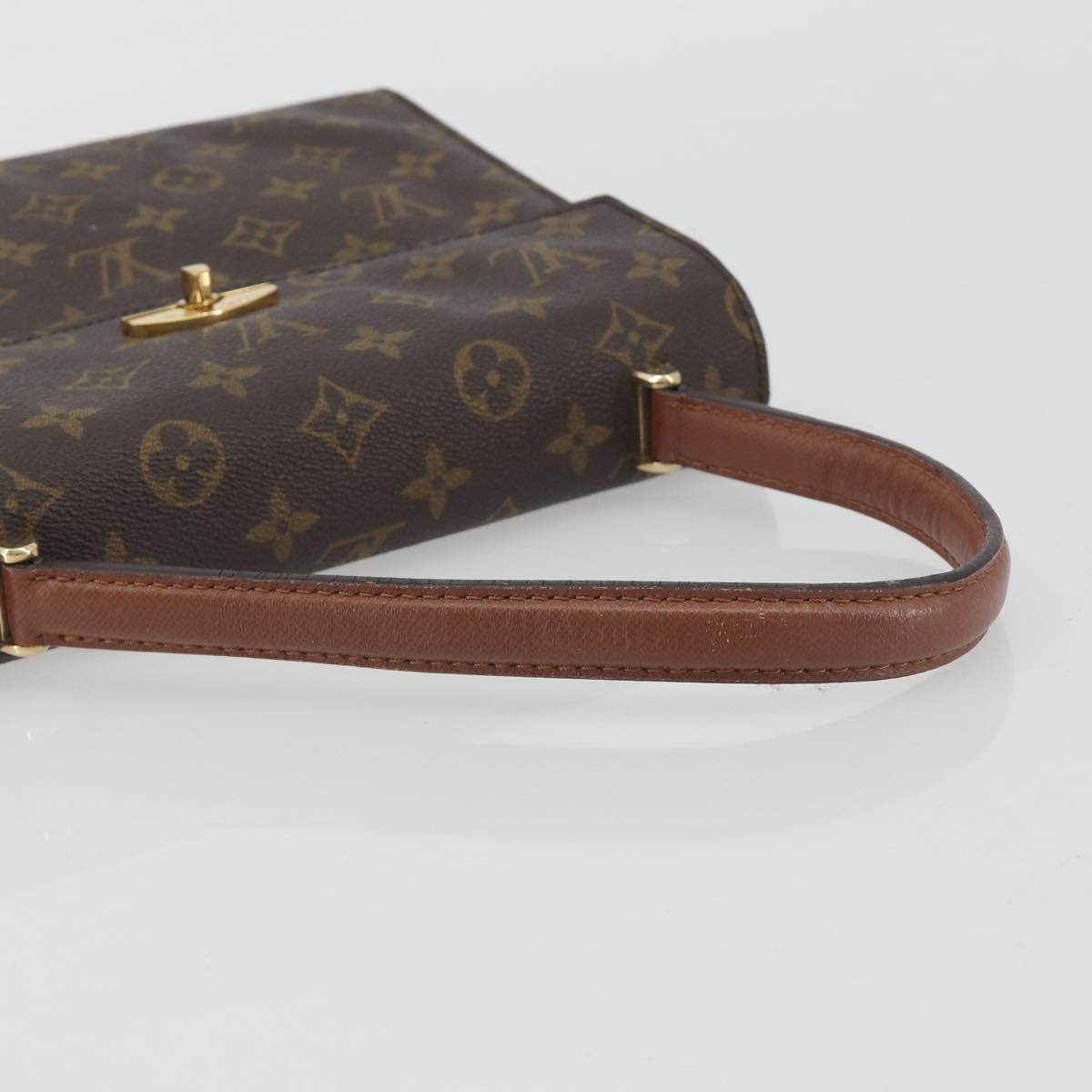 LOUIS VUITTON Monogram Malesherbes Hand Bag M51379 LV Auth ep15376