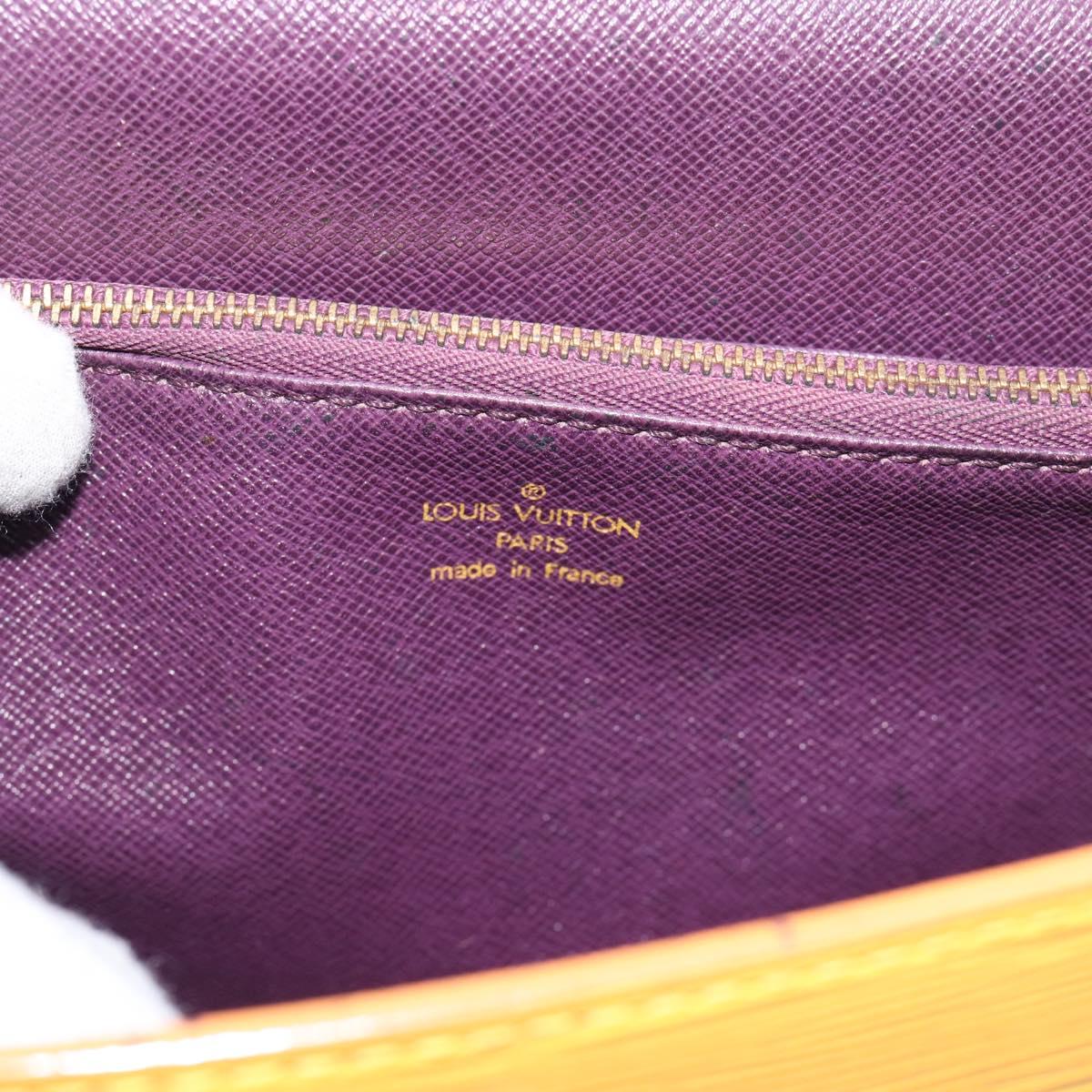 LOUIS VUITTON Epi Malesherbes Hand Bag Tassili Yellow M52379 LV Auth ep15379