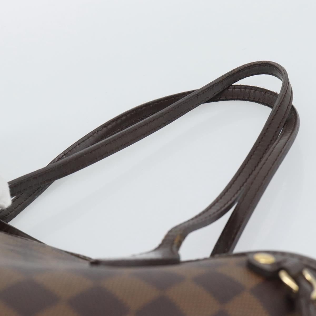 LOUIS VUITTON Damier Ebene Neverfull PM Tote Bag N51109 LV Auth ep15394