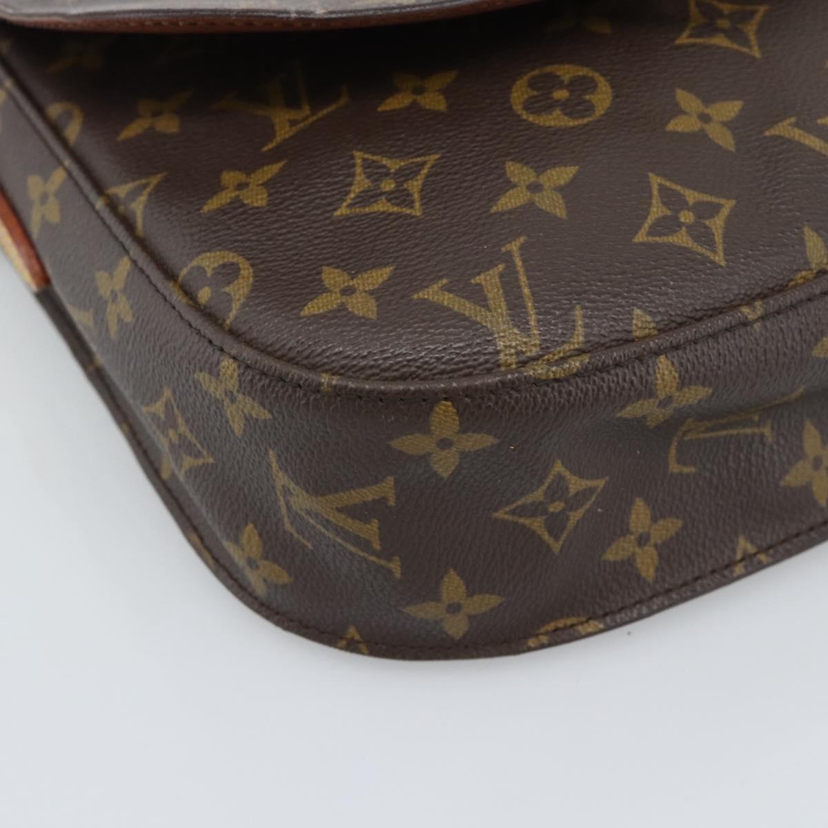 LOUIS VUITTON Monogram Saint Cloud GM Shoulder Bag M51242 LV Auth ep15396