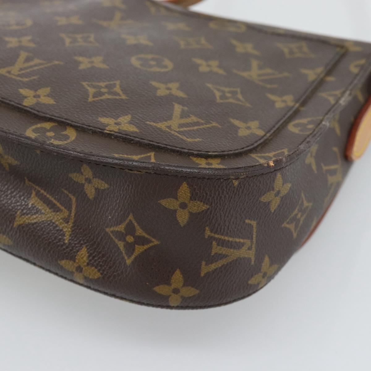 LOUIS VUITTON Monogram Saint Cloud GM Shoulder Bag M51242 LV Auth ep15396