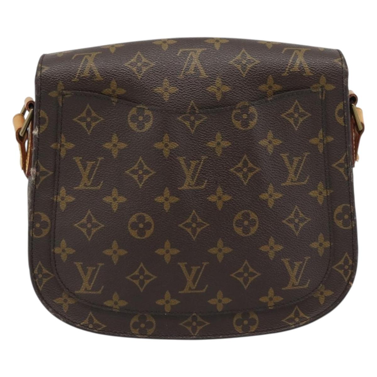 LOUIS VUITTON Monogram Saint Cloud GM Shoulder Bag M51242 LV Auth ep15396