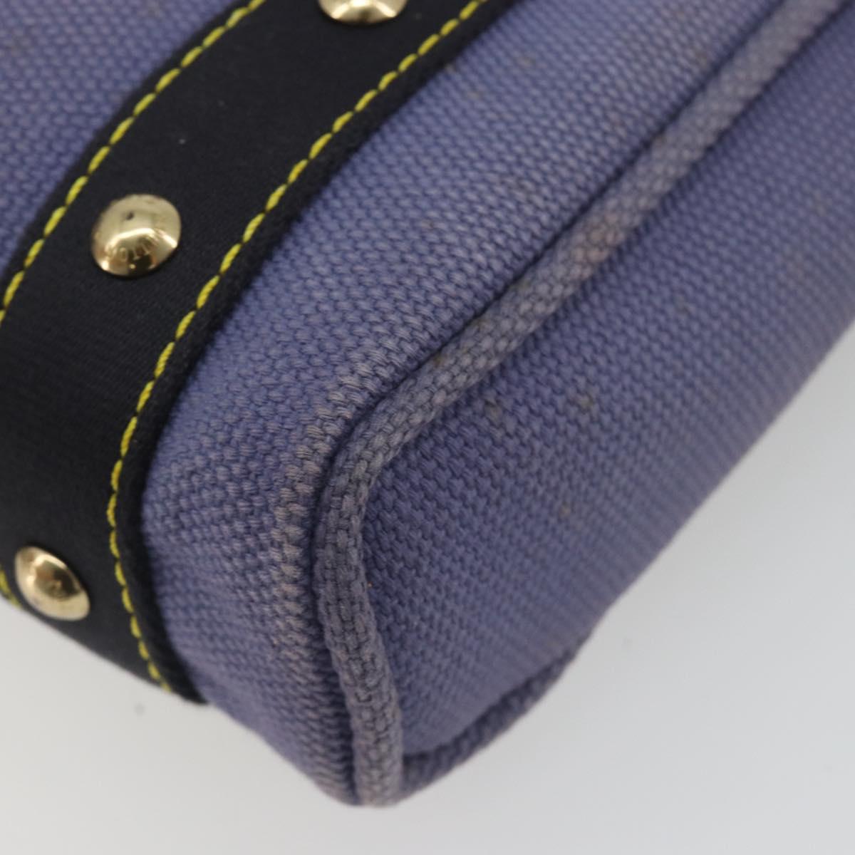 LOUIS VUITTON Antigua Cabas PM Tote Bag Blue M40090 LV Auth ep15401