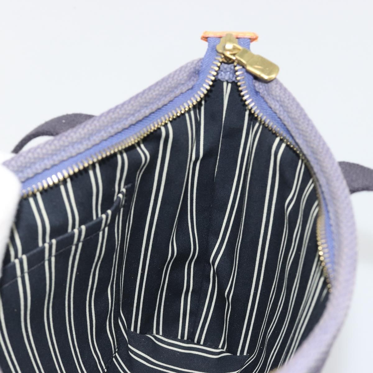 LOUIS VUITTON Antigua Cabas PM Tote Bag Blue M40090 LV Auth ep15401