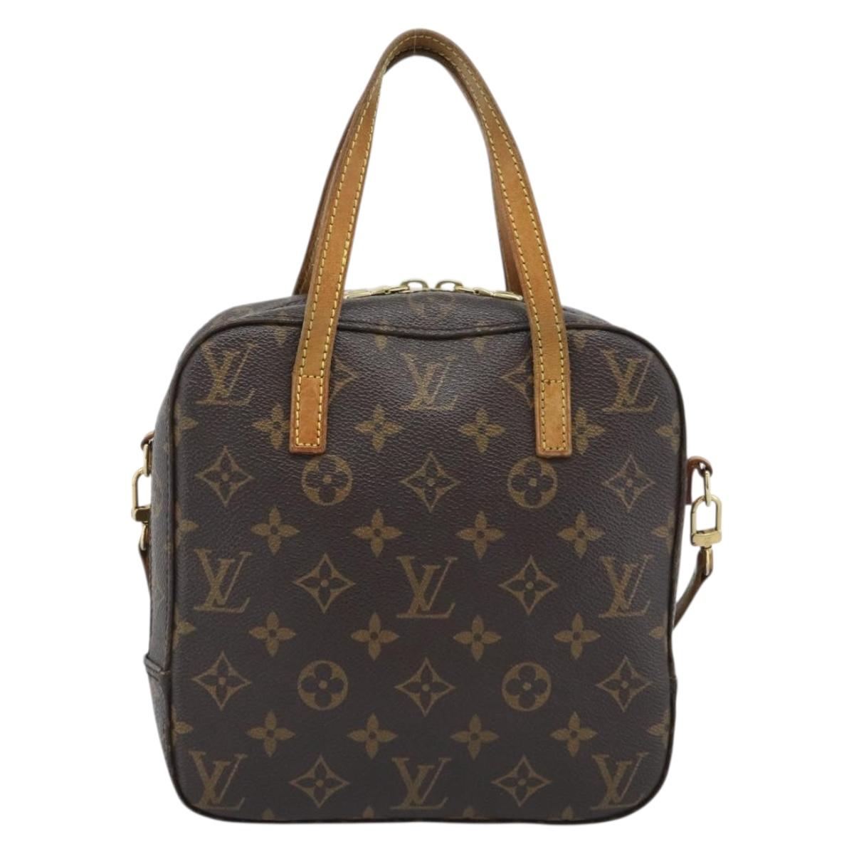 LOUIS VUITTON Monogram Spontini Hand Bag M47500 LV Auth ep15403