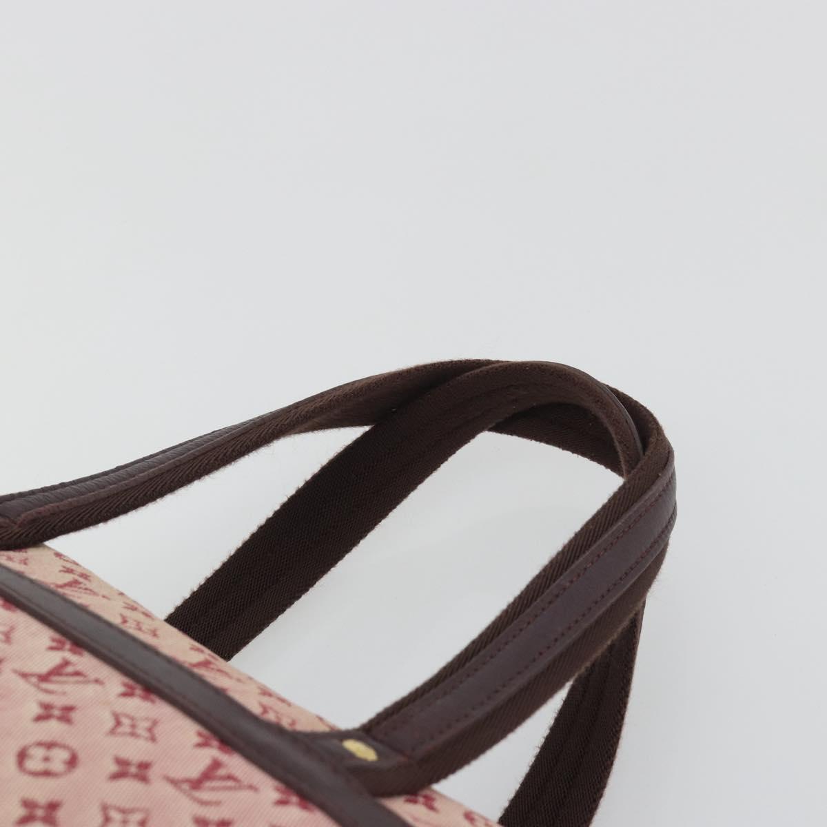 LOUIS VUITTON Monogram Mini Josephine PM Hand Bag Red M92216 LV Auth ep15415