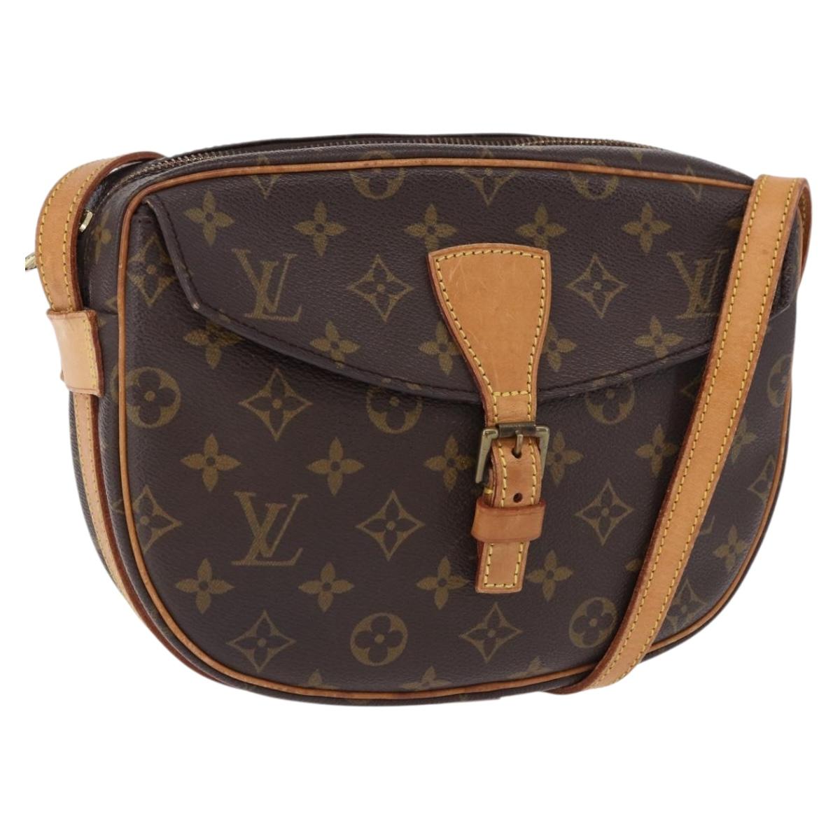 LOUIS VUITTON Monogram Jeune Fille MM Shoulder Bag M51226 LV Auth ep15421A