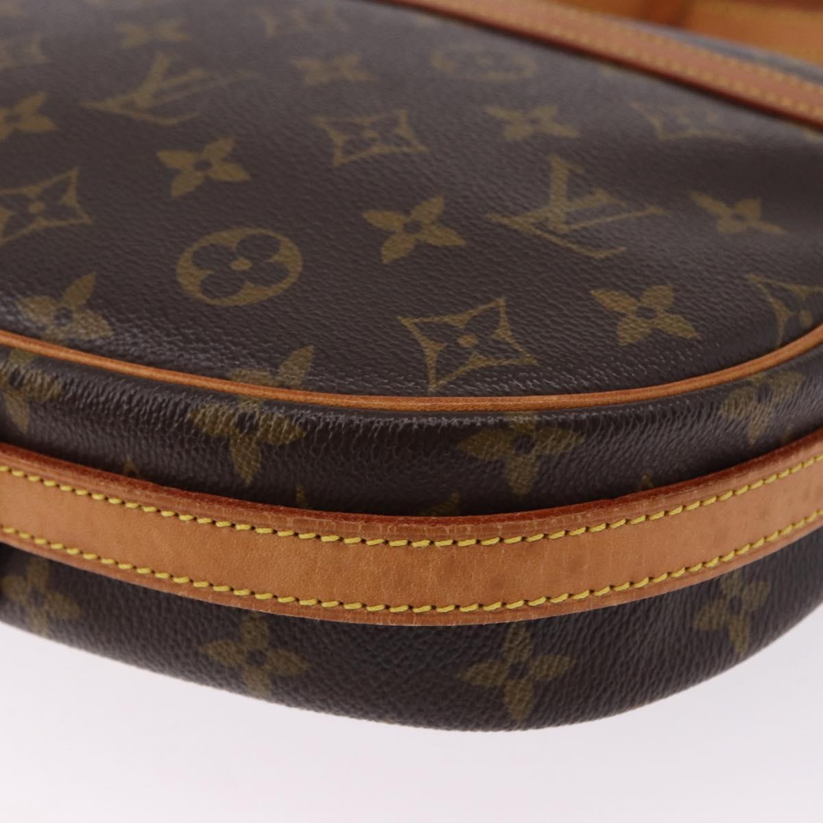 LOUIS VUITTON Monogram Jeune Fille MM Shoulder Bag M51226 LV Auth ep15421A