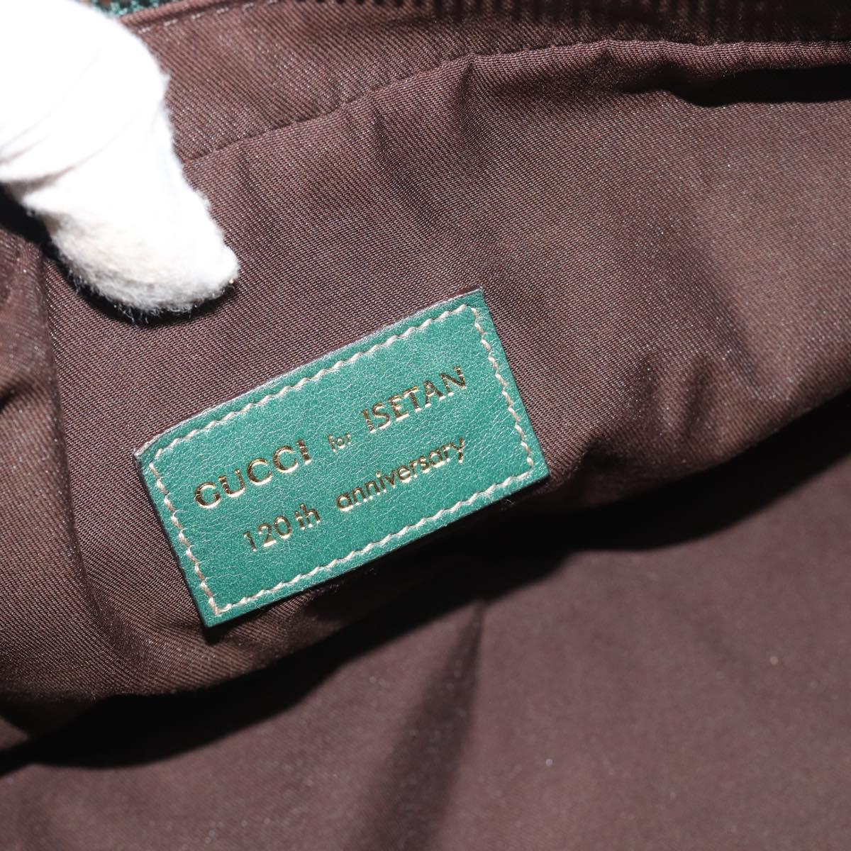 GUCCI GuccissimaGG Shoulder Bag Leather Green Gold Tone 159407 Auth ep15422V