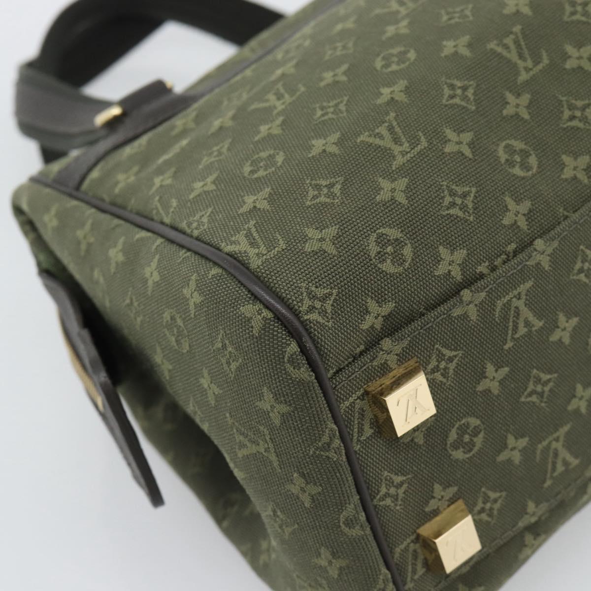 LOUIS VUITTON Monogram Mini Josephine PM Hand Bag TST Khaki M92415 Auth ep15423A
