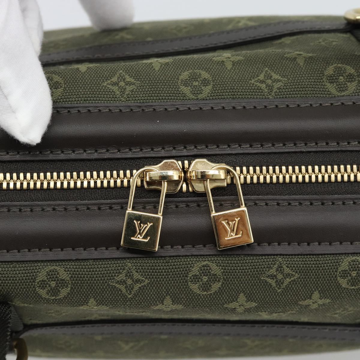 LOUIS VUITTON Monogram Mini Josephine PM Hand Bag TST Khaki M92415 Auth ep15423A