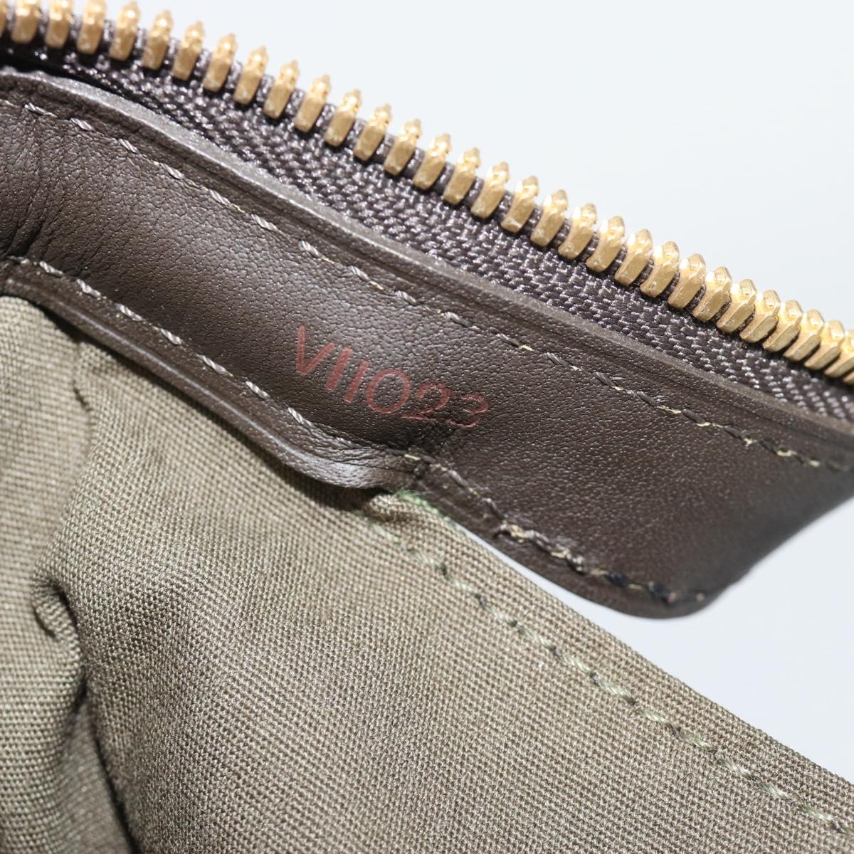 LOUIS VUITTON Monogram Mini Josephine PM Hand Bag TST Khaki M92415 Auth ep15423A