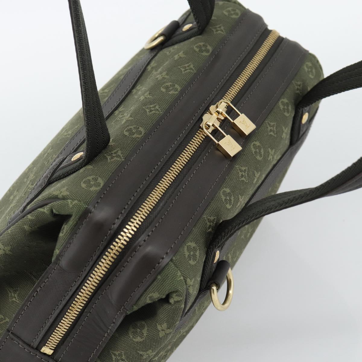 LOUIS VUITTON Monogram Mini Josephine PM Hand Bag TST Khaki M92415 Auth ep15423A