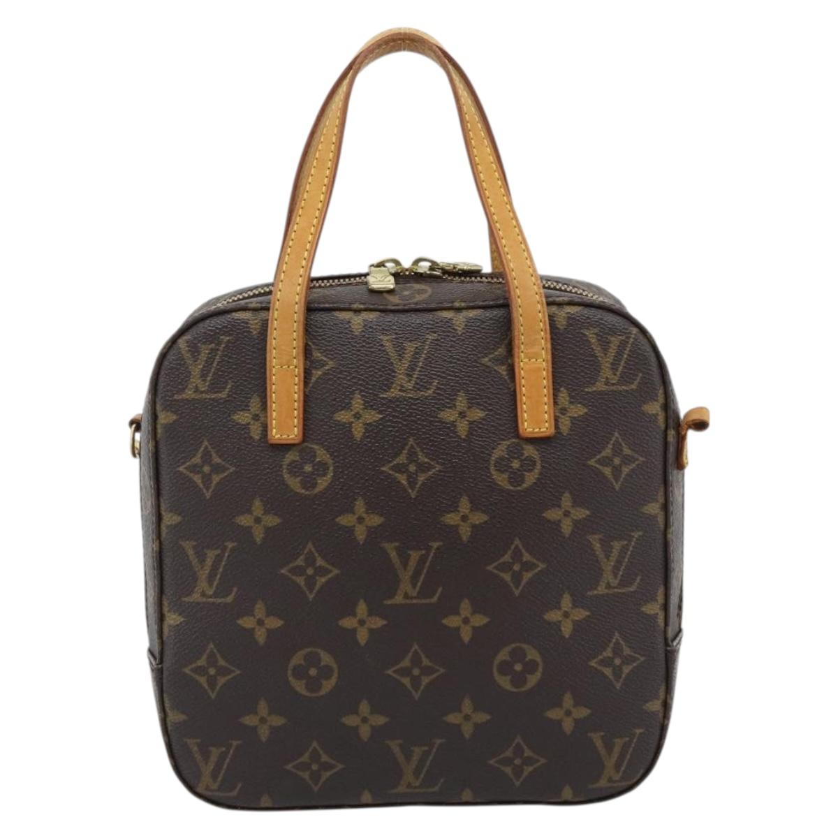 LOUIS VUITTON Monogram Spontini Hand Bag M47500 LV Auth ep15429