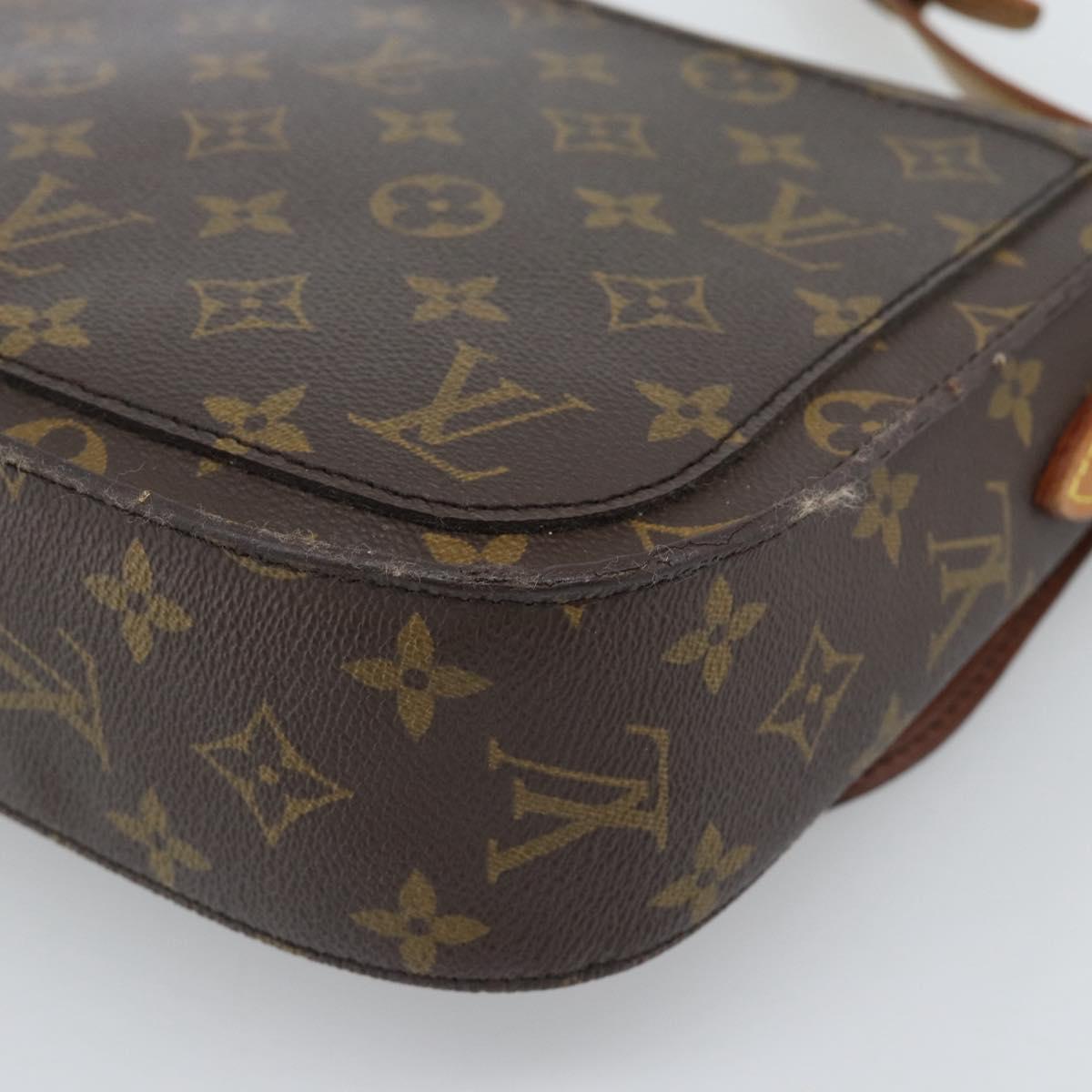 LOUIS VUITTON Monogram Saint Cloud GM Shoulder Bag M51242 LV Auth ep15430
