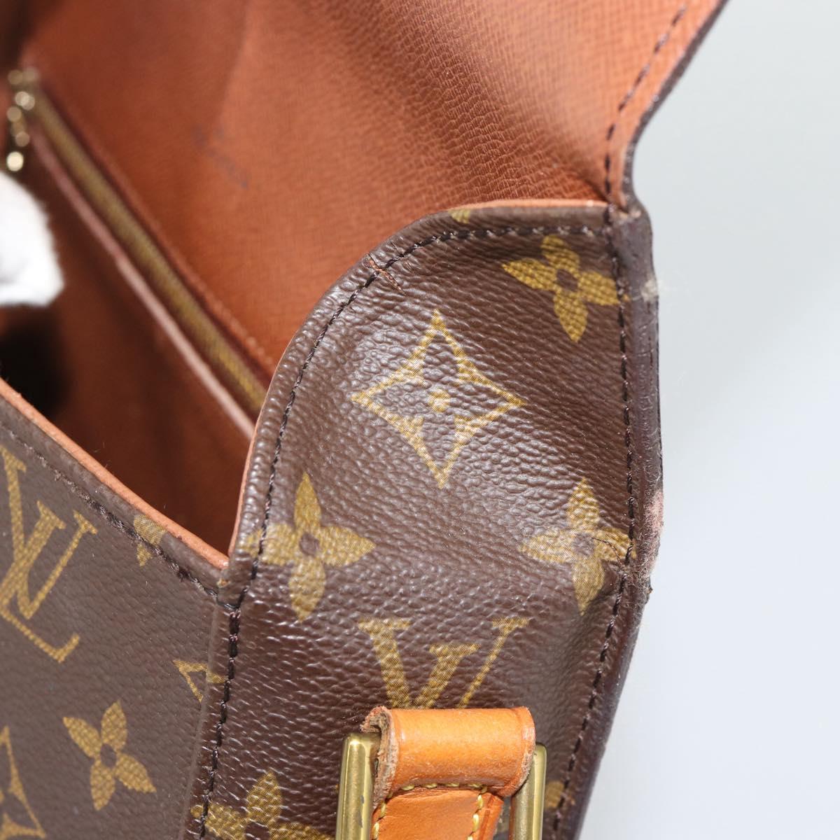 LOUIS VUITTON Monogram Saint Cloud GM Shoulder Bag M51242 LV Auth ep15430