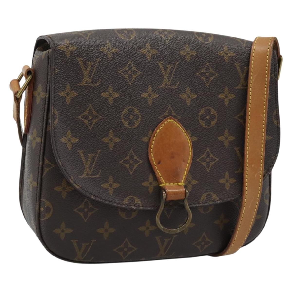 LOUIS VUITTON Monogram Saint Cloud GM Shoulder Bag M51242 LV Auth ep15430