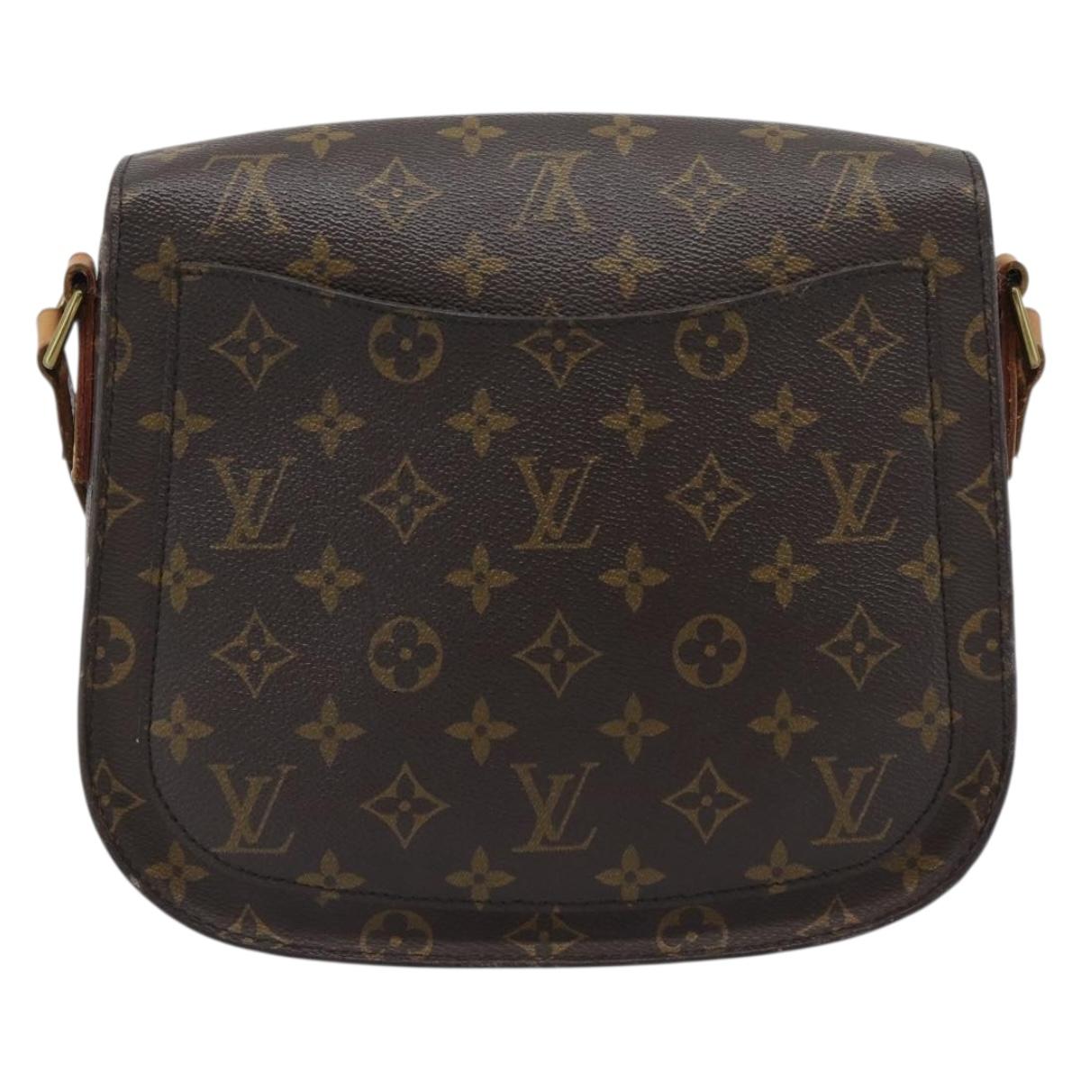 LOUIS VUITTON Monogram Saint Cloud GM Shoulder Bag M51242 LV Auth ep15430