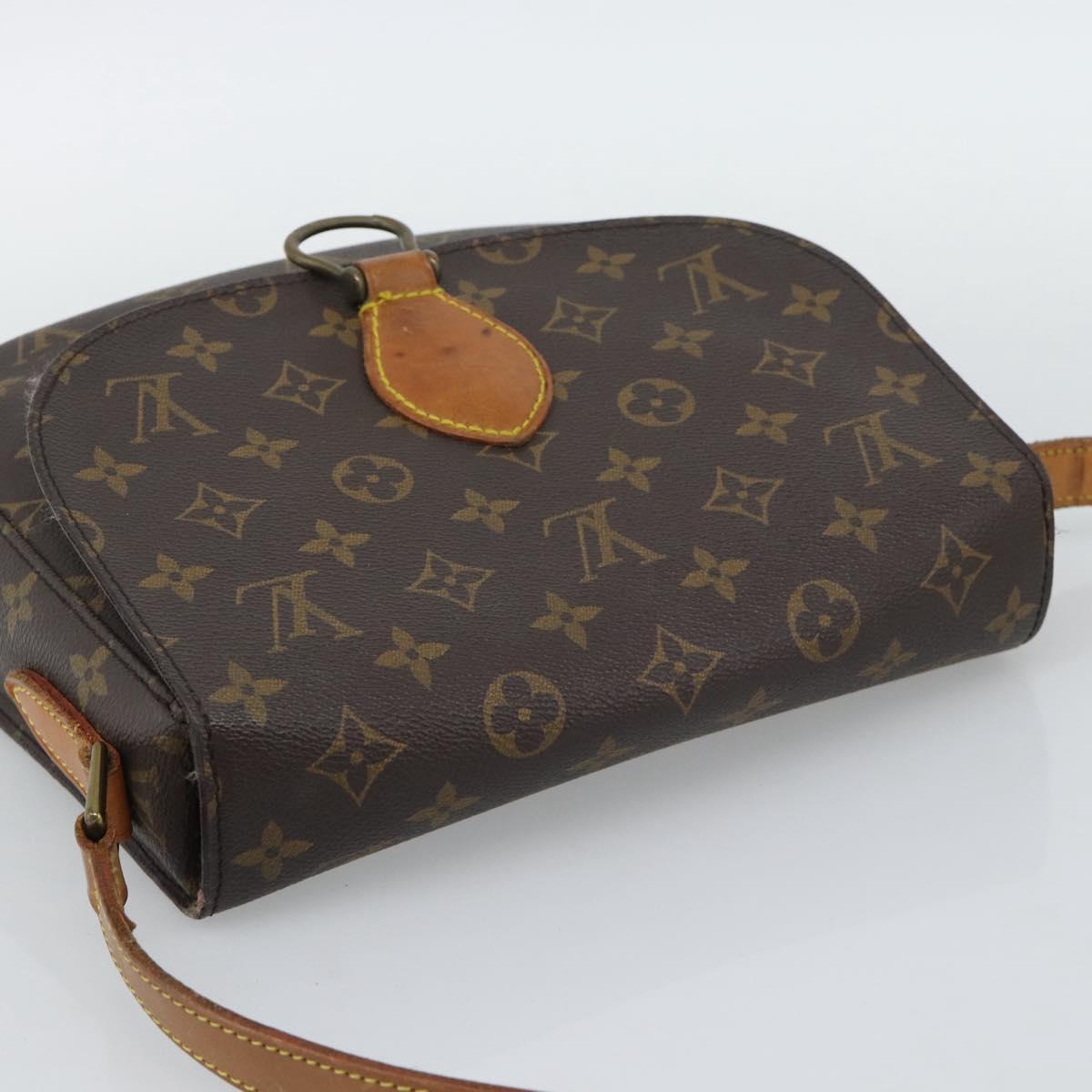 LOUIS VUITTON Monogram Saint Cloud GM Shoulder Bag M51242 LV Auth ep15430