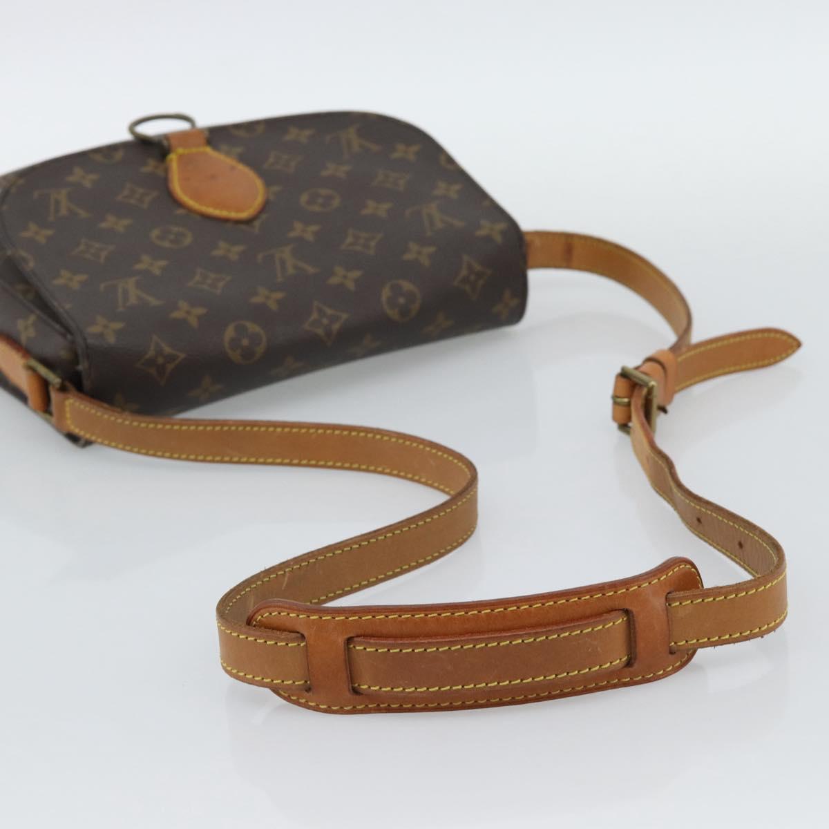 LOUIS VUITTON Monogram Saint Cloud GM Shoulder Bag M51242 LV Auth ep15430