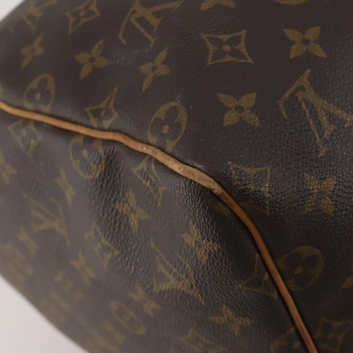 LOUIS VUITTON Monogram Keepall 55 Boston Bag M41424 LV Auth ep15437