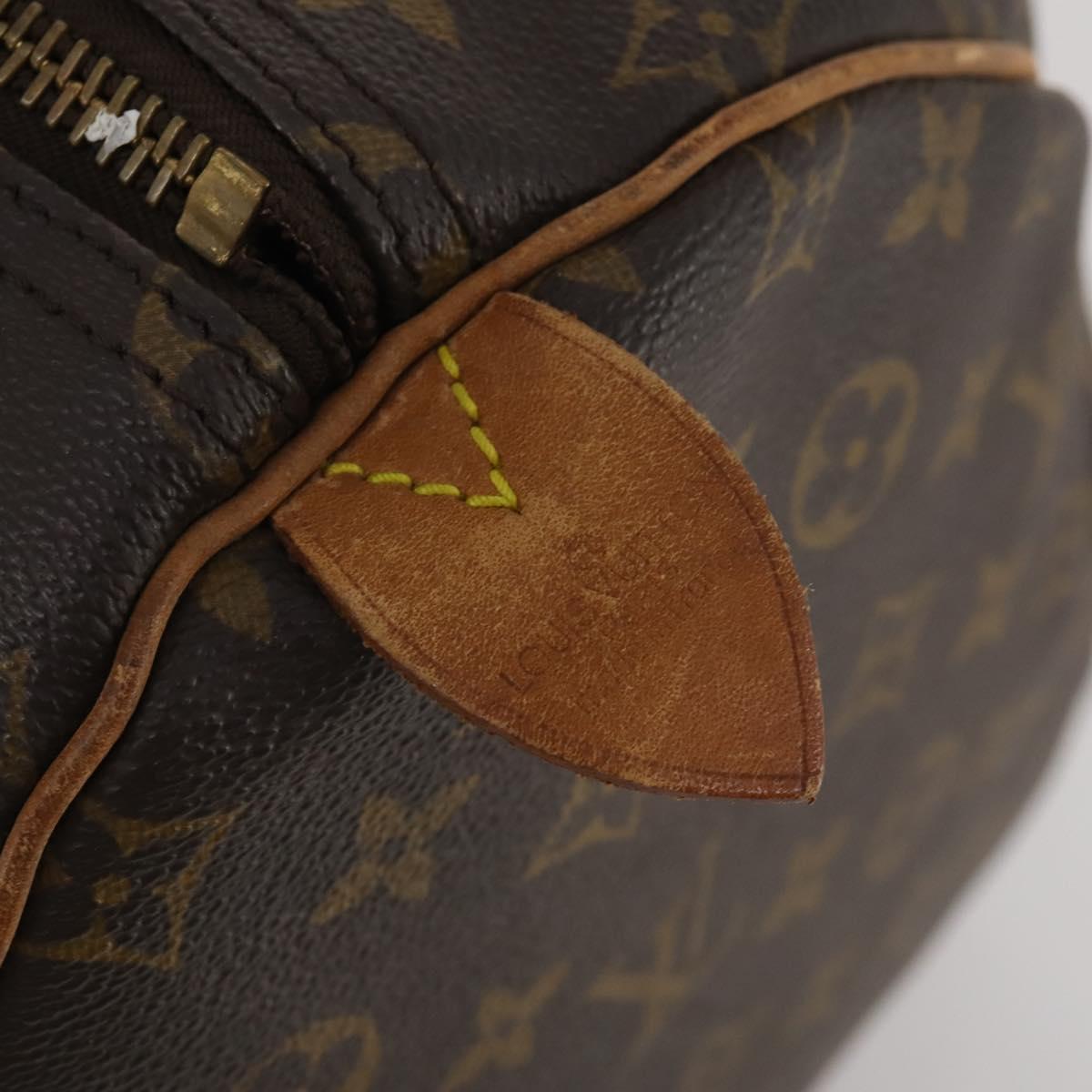 LOUIS VUITTON Monogram Keepall 55 Boston Bag M41424 LV Auth ep15437