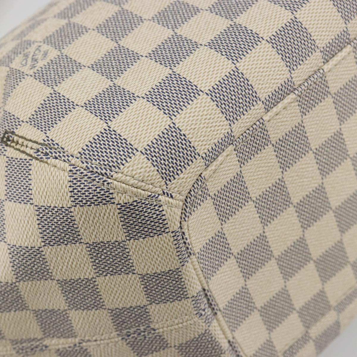 LOUIS VUITTON Damier Azur Salina PM Shoulder Bag N41208 LV Auth ep15451A