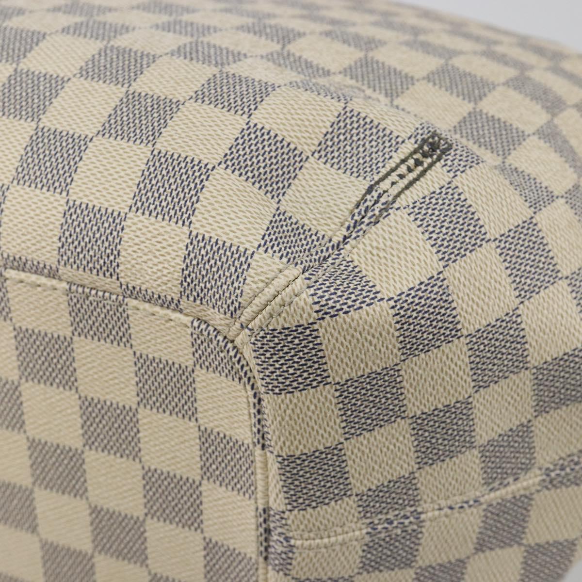 LOUIS VUITTON Damier Azur Salina PM Shoulder Bag N41208 LV Auth ep15451A