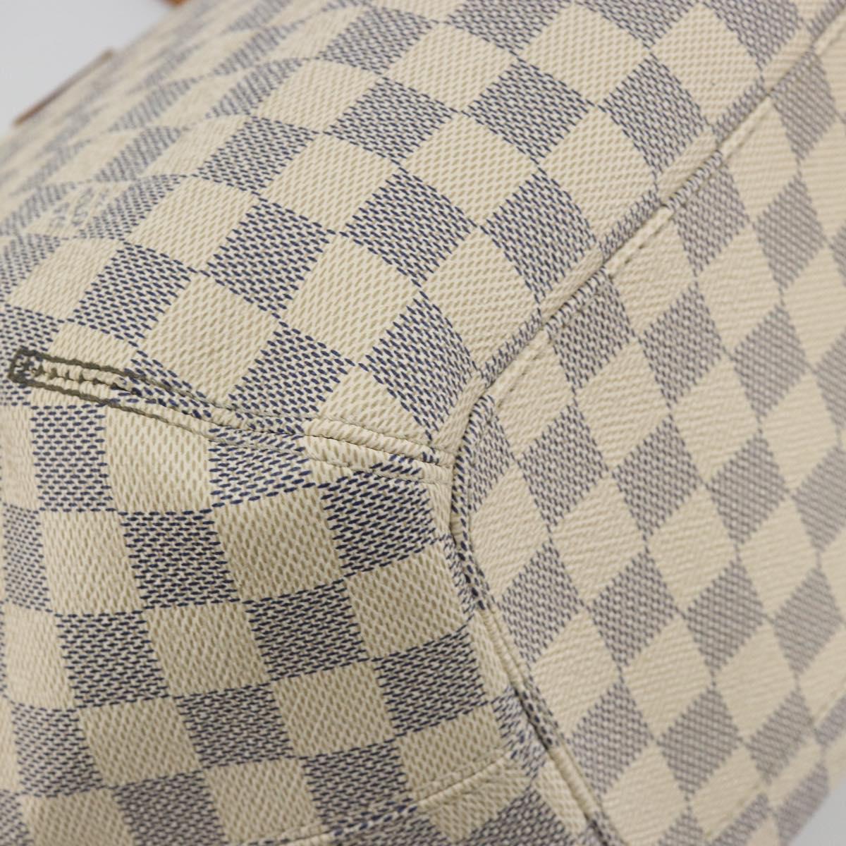 LOUIS VUITTON Damier Azur Salina PM Shoulder Bag N41208 LV Auth ep15451A
