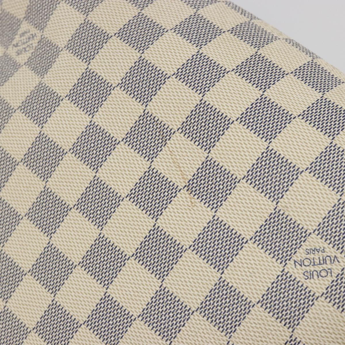 LOUIS VUITTON Damier Azur Salina PM Shoulder Bag N41208 LV Auth ep15451A