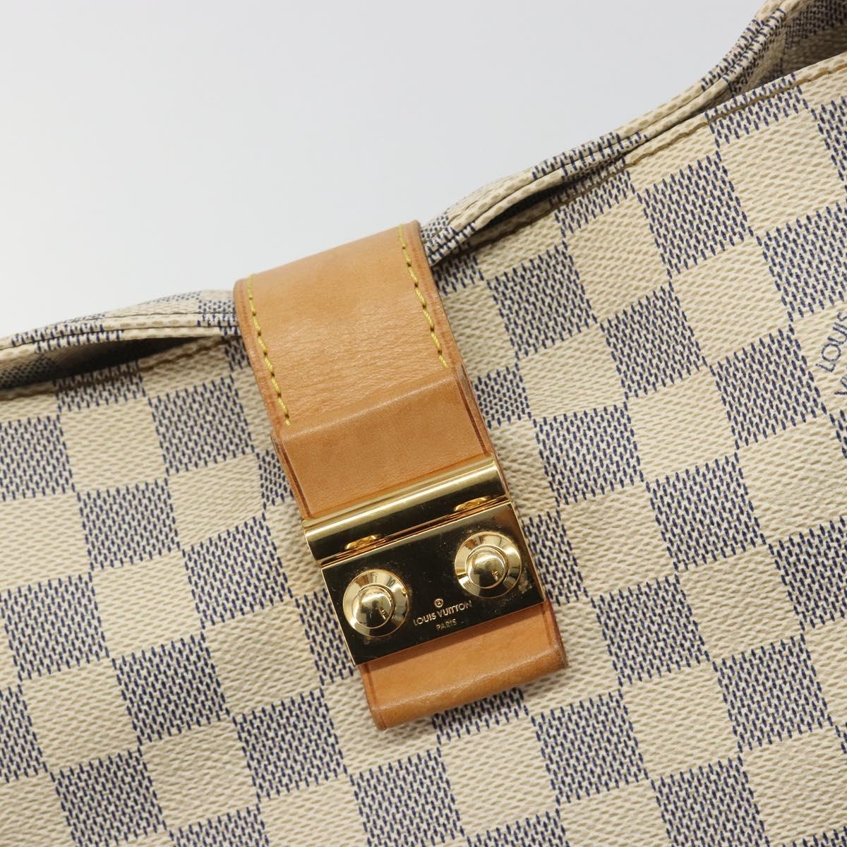 LOUIS VUITTON Damier Azur Salina PM Shoulder Bag N41208 LV Auth ep15451A