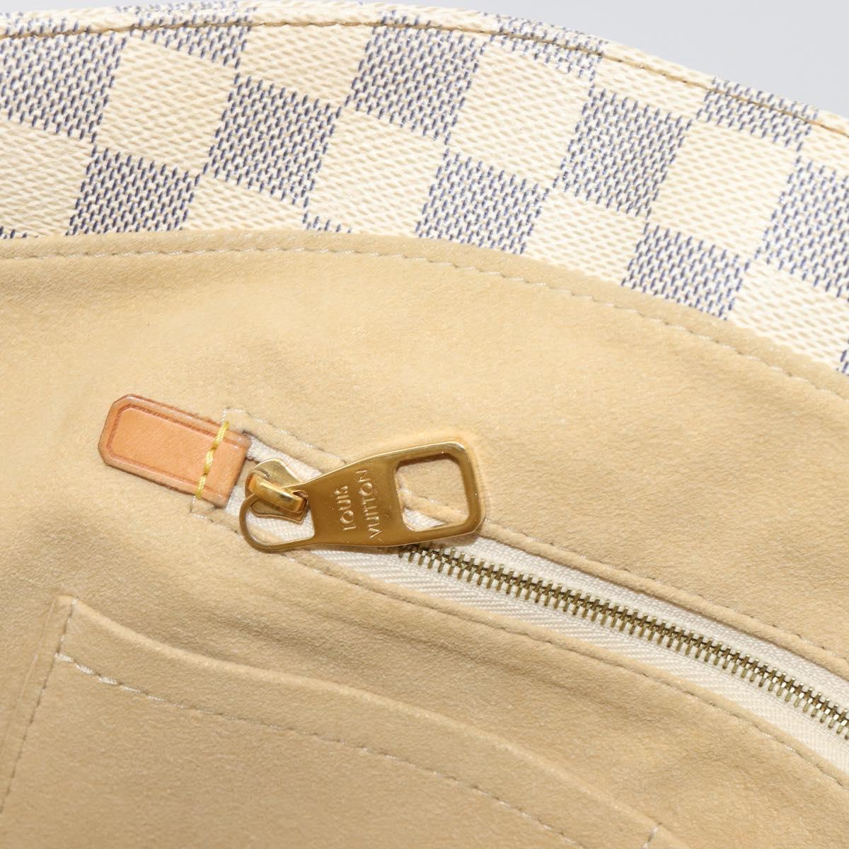 LOUIS VUITTON Damier Azur Salina PM Shoulder Bag N41208 LV Auth ep15451A