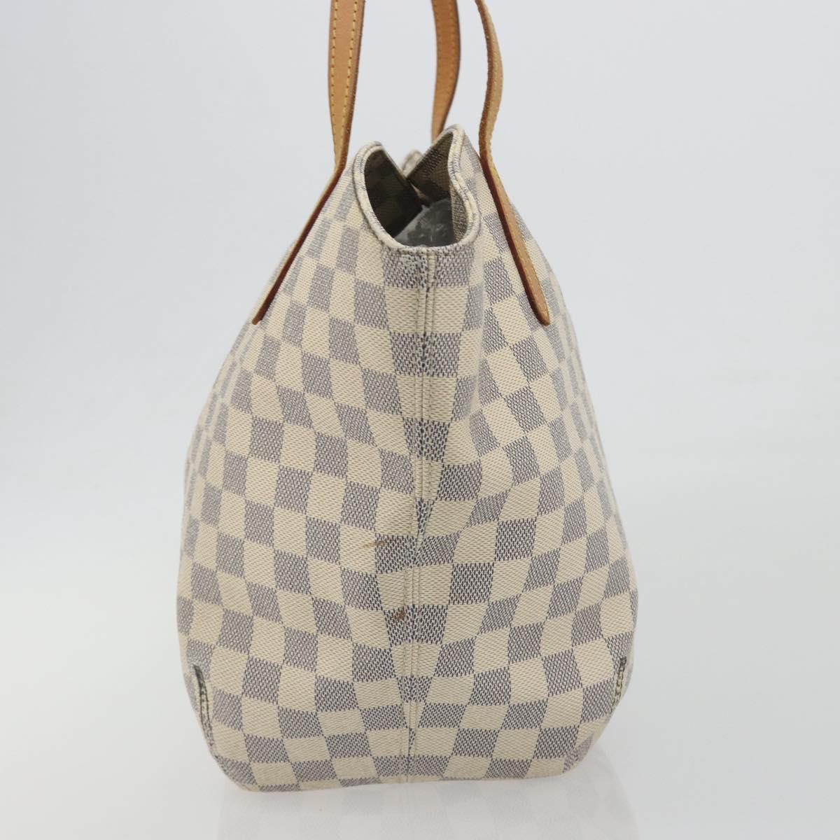 LOUIS VUITTON Damier Azur Salina PM Shoulder Bag N41208 LV Auth ep15451A