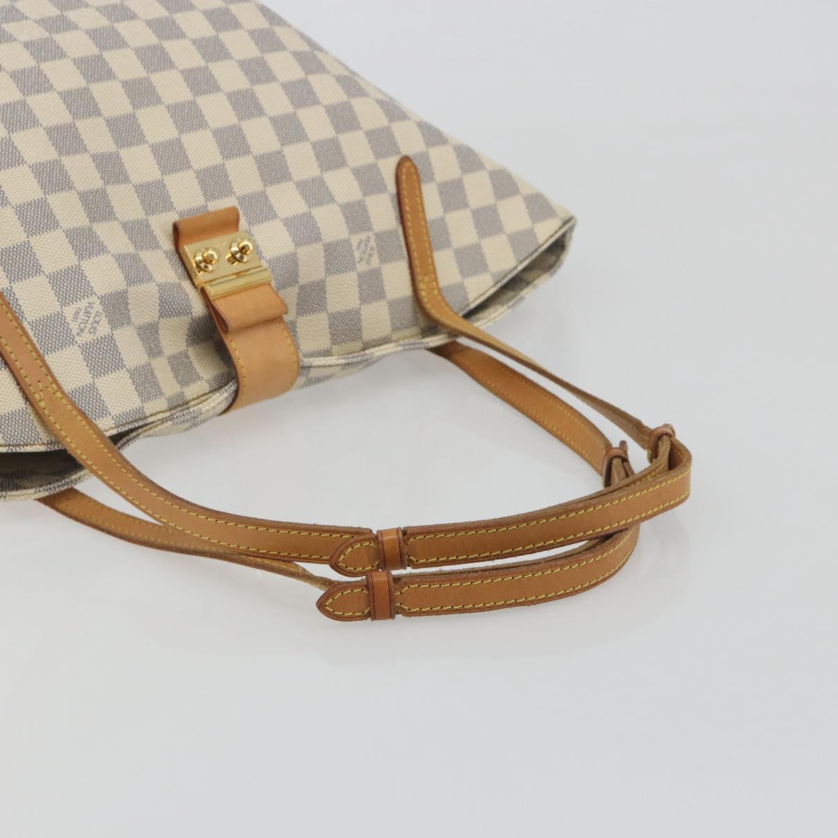 LOUIS VUITTON Damier Azur Salina PM Shoulder Bag N41208 LV Auth ep15451A