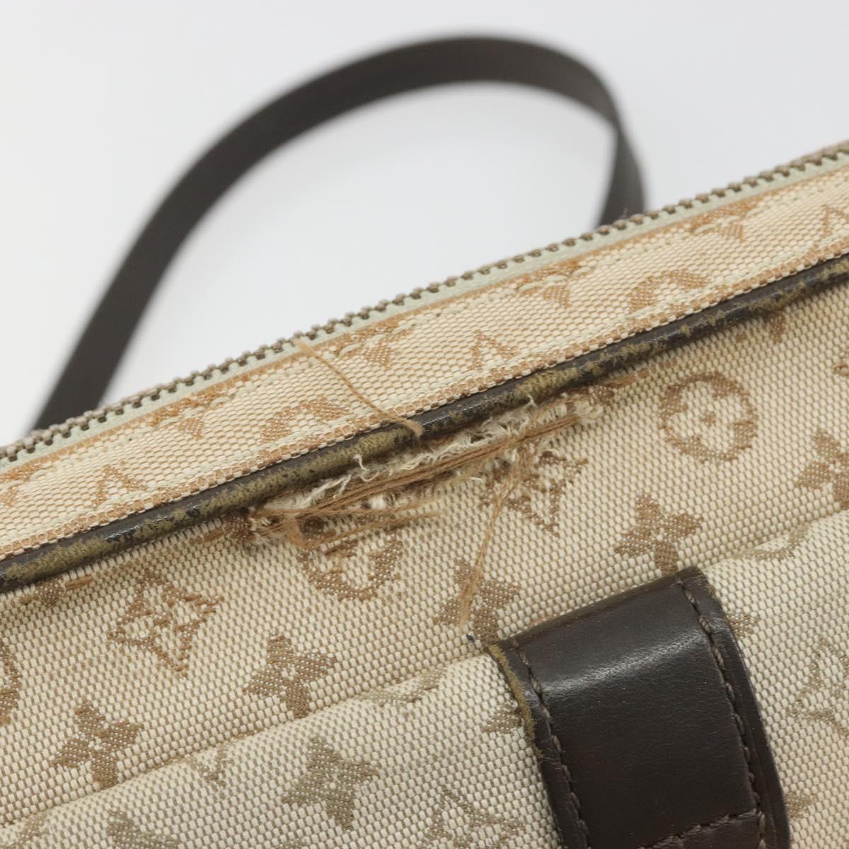 LOUIS VUITTON Monogram Mini Juliet MM Shoulder Bag Khaki M92218 LV Auth ep15458