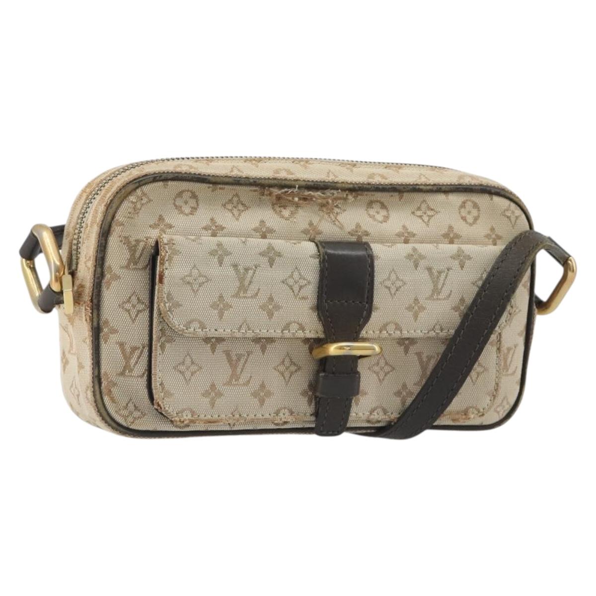 LOUIS VUITTON Monogram Mini Juliet MM Shoulder Bag Khaki M92218 LV Auth ep15458