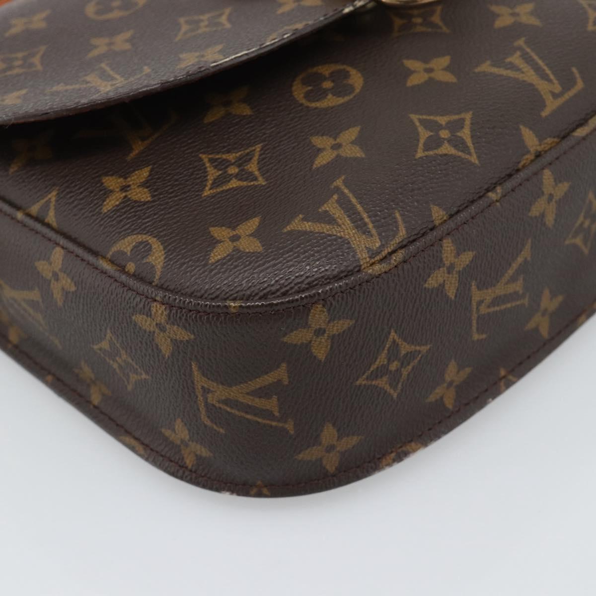LOUIS VUITTON Monogram Saint Cloud GM Shoulder Bag M51242 LV Auth ep15460