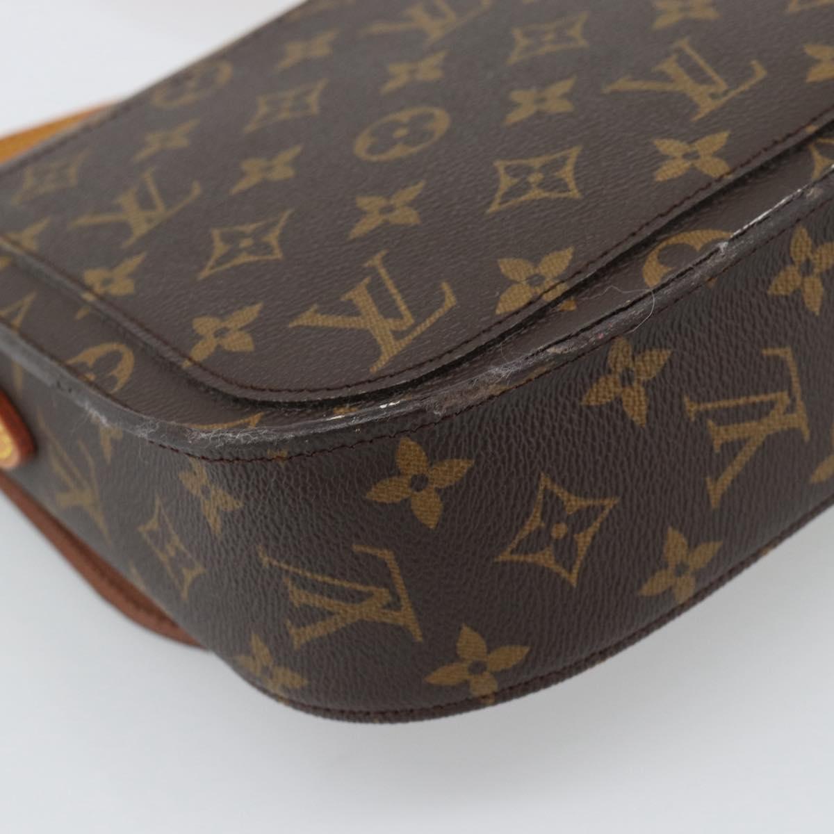 LOUIS VUITTON Monogram Saint Cloud GM Shoulder Bag M51242 LV Auth ep15460
