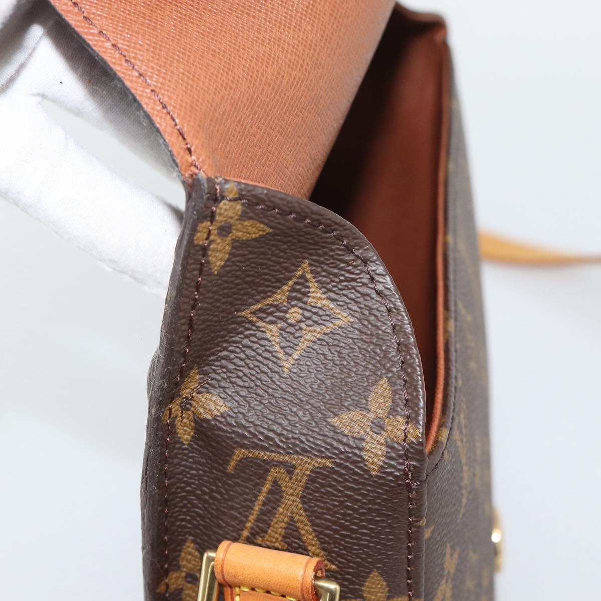 LOUIS VUITTON Monogram Saint Cloud GM Shoulder Bag M51242 LV Auth ep15460