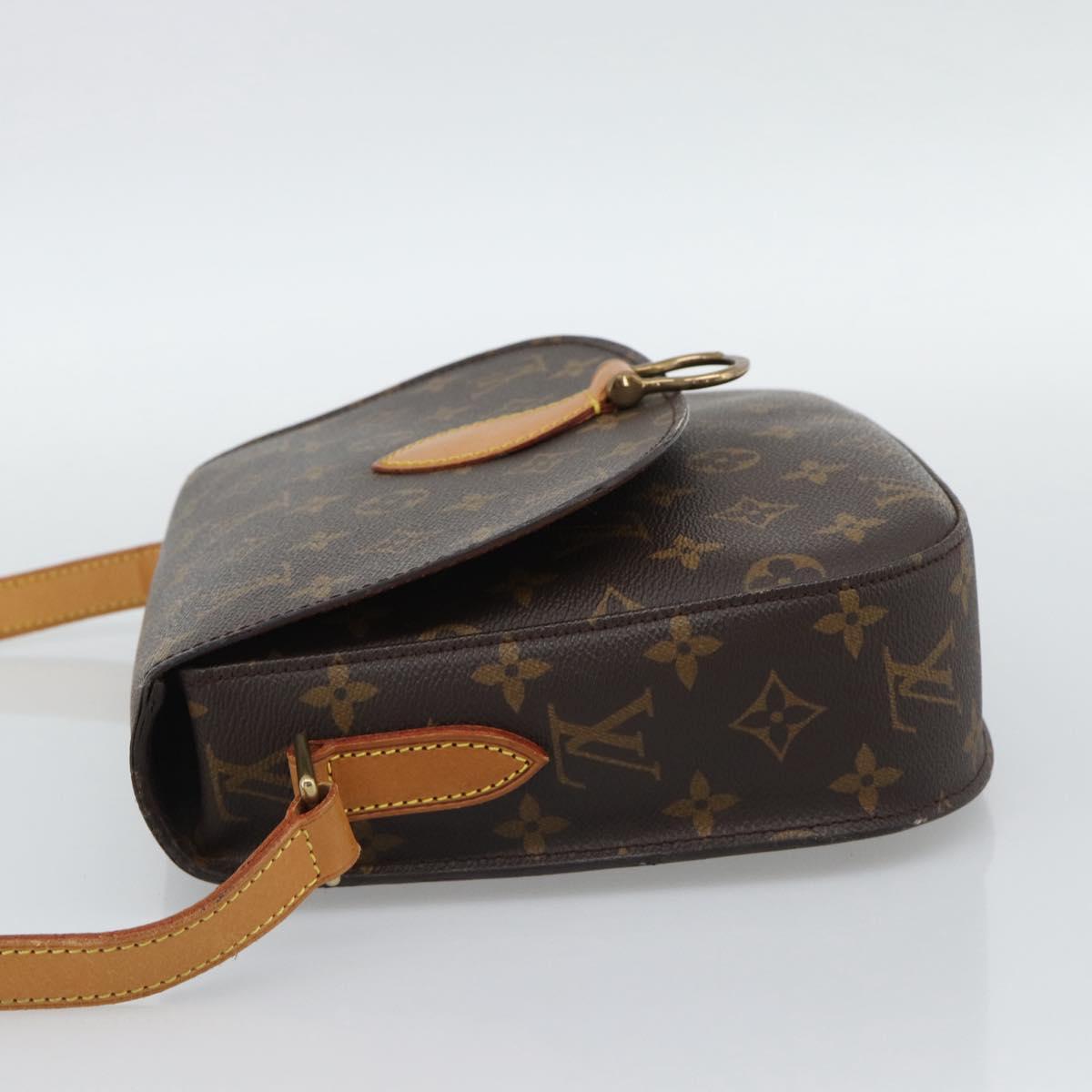 LOUIS VUITTON Monogram Saint Cloud GM Shoulder Bag M51242 LV Auth ep15460