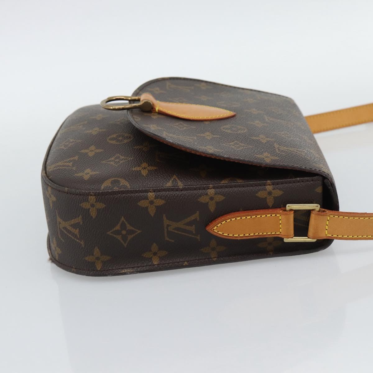 LOUIS VUITTON Monogram Saint Cloud GM Shoulder Bag M51242 LV Auth ep15460