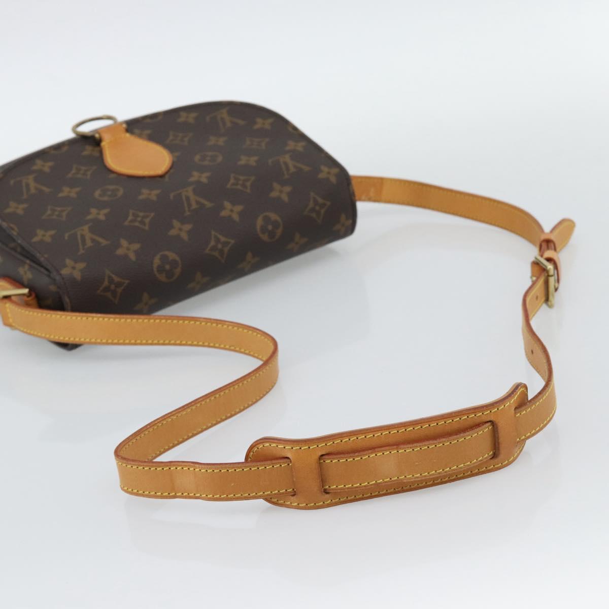 LOUIS VUITTON Monogram Saint Cloud GM Shoulder Bag M51242 LV Auth ep15460