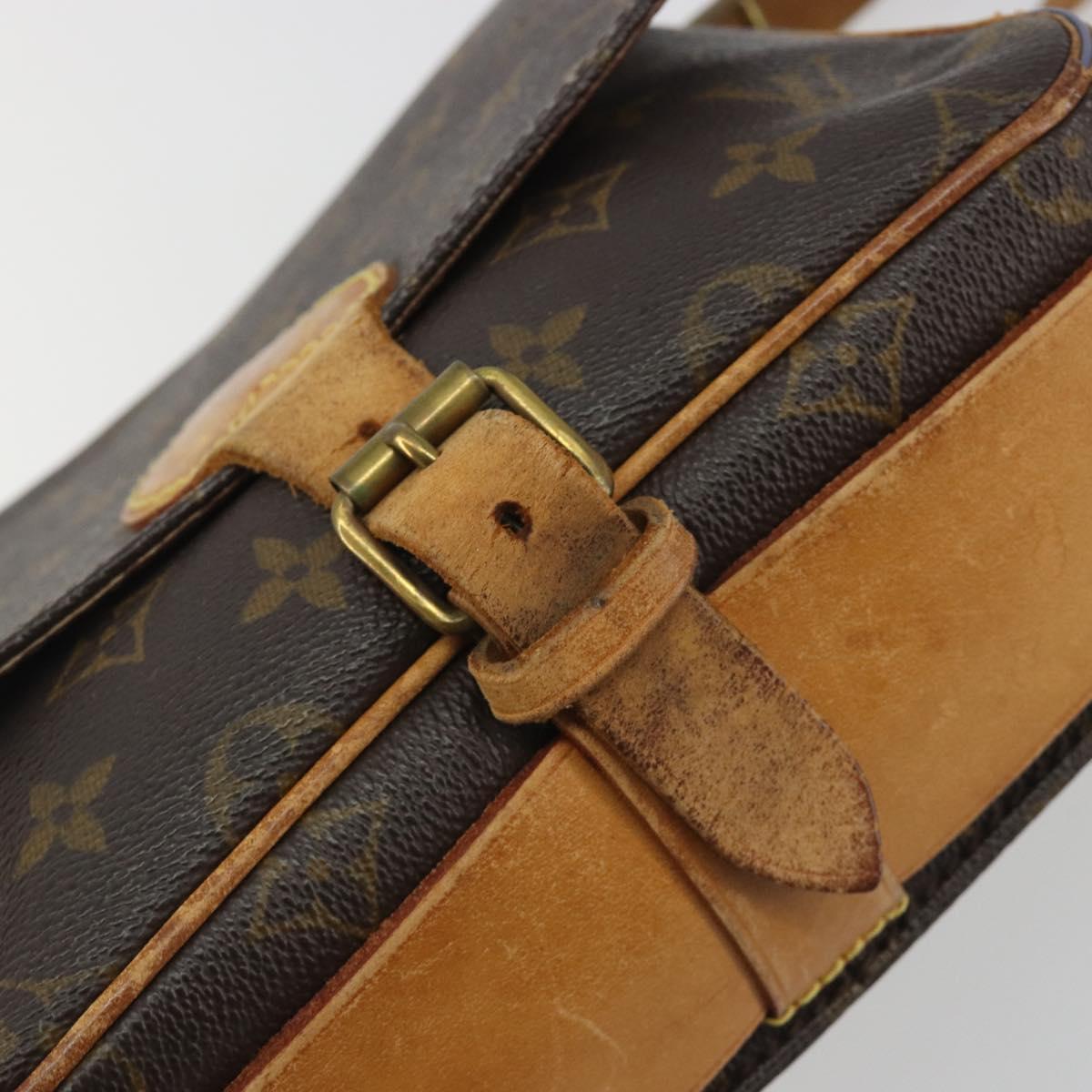 LOUIS VUITTON Monogram Cartouchiere MM Shoulder Bag M51253 LV Auth ep15462